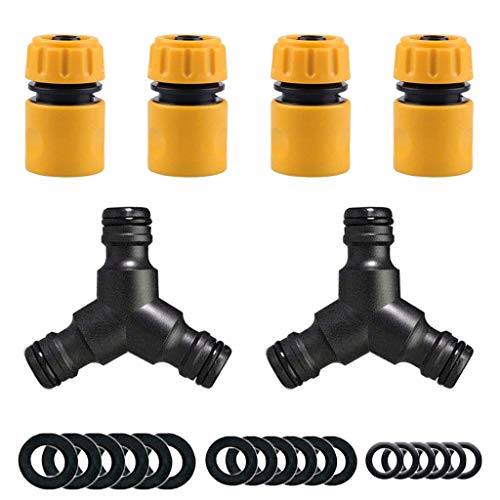 Conjunto de mangueiras e conectores YAAVAAW YAAVAAW - Acessórios e válvulas para mangueira de jardim - mangueiras, conectores