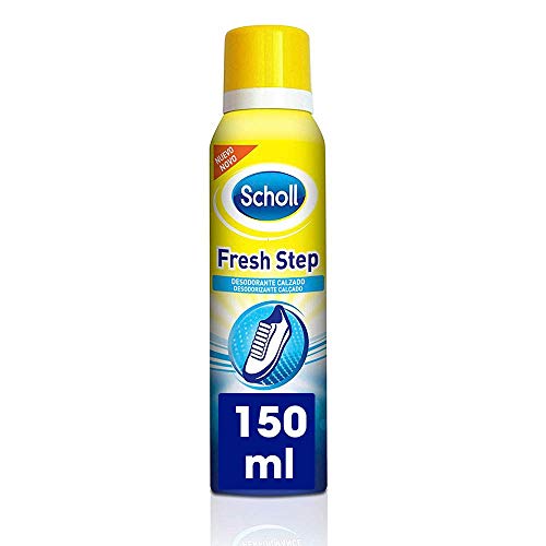 Desodorizante para Sapatos SCHOLL Fresh Step (150ml) Scholl - Cuidados e ferramentas para calçados - 150ml, frescura, conforto, desodorização