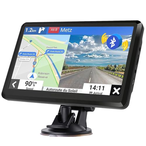 GPS NAVRUF 7'' (Europa - Bluetooth Mãos Livres - 1h de autonomia) NAVRUF - Ferramentas de medição e sensores - europa, bluetooth, mãos livres, 1h autonomia