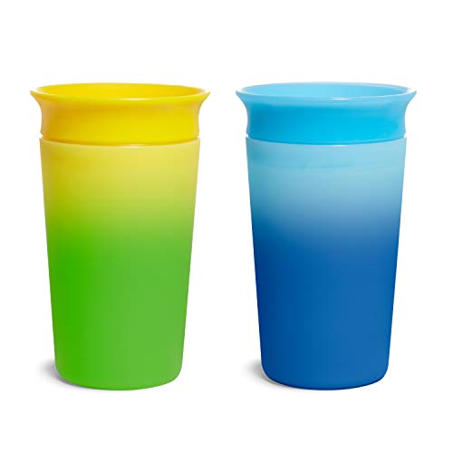 Conjunto de Copos Munchkin 360º (Amarelo e Azul) Munchkin - Canecas - copos, 360º, amarelo, azul