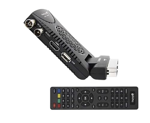 Adaptador DIGIVOLT TDT HD T2 SCART EUROCONECTOR (Cabo de Antena - Preto) Digivolt - Acessórios interiores de veículos a motor - scart, euroconector, preto
