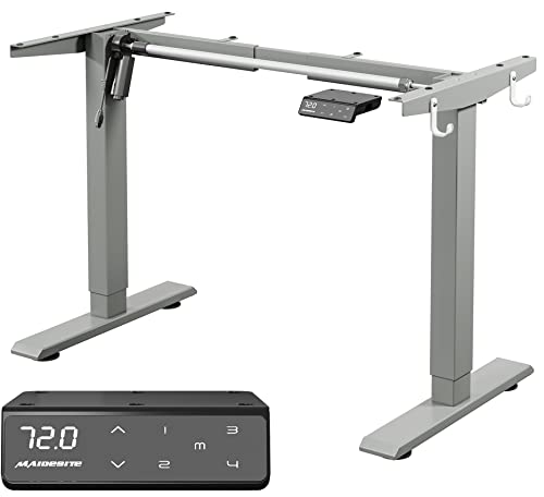 Suporte para Computador MAIDESITE (Vermelho) MAIDeSITe - Peças e acessórios para secretárias - ajustável, motor silencioso, compatível, 80 kg