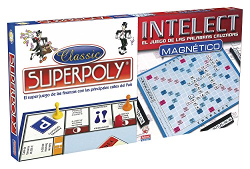 Jogo de Mesa SUPERPOLY + INTELECT Falomir (Idade Mínima Recomendada: 8 anos) Falomir - Jogos - superpoly, intelecto magnético, cartas, tabuleiro