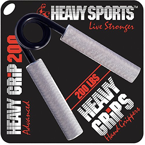 Aparato de Entrenamiento de Peso para Manos HEAVY GRIPS 200 Lbs Heavy Sports - Levantamento de peso - entrenamento, peso, manos, 200 lbs