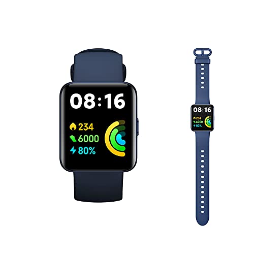 Smartwatch XIAOMI Redmi Watch 2 Lite (Bluetooth - Silicona - Azul) Xiaomi - Computadores - bluetooth, silicona, azul, resistente à água