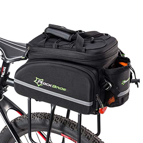 Saco de Assento Traseiro ROCKBROS (Preto - 35 L) ROCKBROS - Bolsas e alforjes para bicicleta - 35L, 60l, 210D nylon, preto