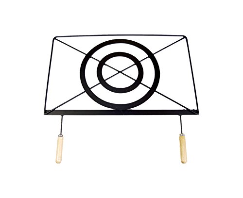 Suporte de Churrasco IMEX 71643 (49x41cm) IMEX EL ZORRO - Cozinha & sala de jantar - preto, aço, 49x41 cm