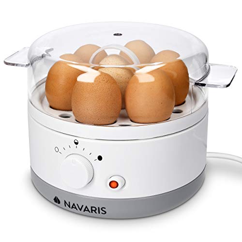 Máquina de Cozinha de Ovos Navaris | Branco Navaris - Cozedores de ovos - mãquina, cozinha, ovos