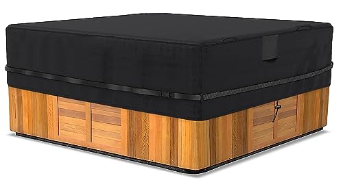 Cobertura para Banheira de Massagem OXFORD 600D Lametta - Coberturas de piscina e panos de chão - hidromassagem, resistente ao água, revestimento UV, PU