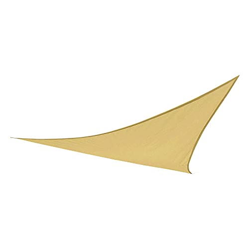 Toldo de Sombras Triangulares AKTIVE GARDEN Creme AKTIVE - Guarda-sóis e toldos de exterior - poliéster, resistente à intempérie, esquinas reforçadas, cor creme
