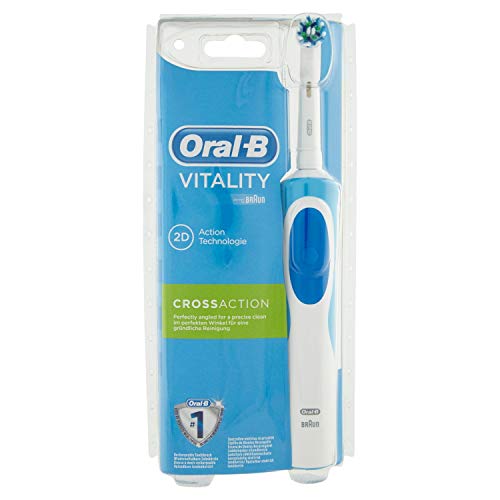 Escova de Dentes Elétrica ORAL B Crossaction Basic Oral-B - Acessórios de banheiro - elétrica, crossaction, basic