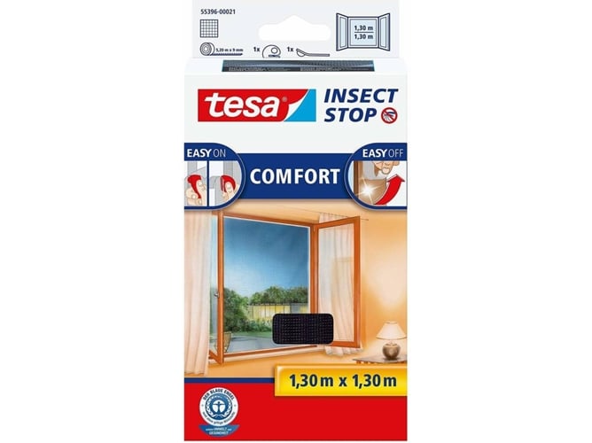 Mosquiteiro de Janela TESA Insect Stop Comfort TESA - Redes mosquiteiras e telas anti-insetos - mosquiteiro, janela, tesa, insect stop comfort, proteção eficaz, lavável
