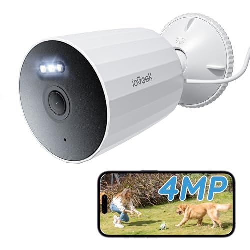 Câmara de segurança IP exterior IE-GEEK 4MP ieGeek - Câmeras de vigilância - ip externa, 4MP, cmos, 130º