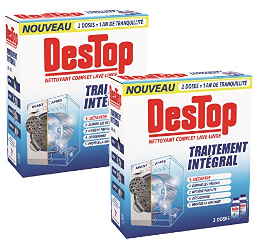 Limpador Completo DESTOP 500 Ml Lavadora (2 Unidades) Destop - Banho e corpo - limpeza, lavadora, 500 ml