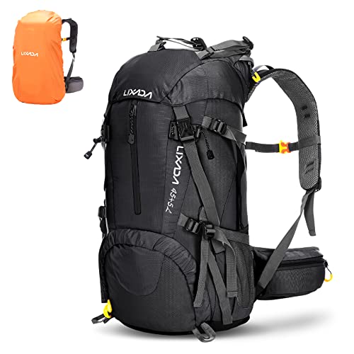 Mochilas para Campismo LIXADA (40-60 L - Preto) Lixada - Mochilas - 40-60 L, preto, nylon, 2,5 kg