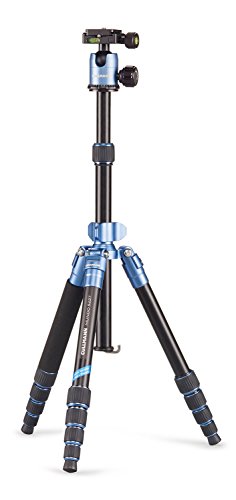 Tripé CULLMANN Mundo 522T Azul (Alumínio - Altura Máx: 135.5cm) Cullmann - Acessórios de áudio - 135.5cm, 1.3kg, alumínio, azul