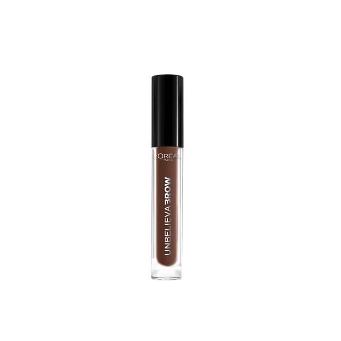 Lápis de Sobrancelhas L'ORÉAL UNBELIEVA Testa (105 - Cinzento) L'OREAL PARIS - Banho e corpo - pente, sobrancelha, cinzento, preto