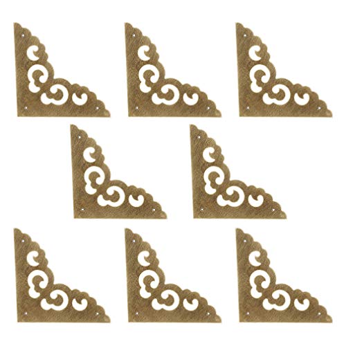 Caixa de Arrumação TIAZZIA Jogo de 8 Protectores de Esquina Decorativos Tiazza - Peças e acessórios para secretárias - 8 protecções, decorativas, poliestireno, pvc
