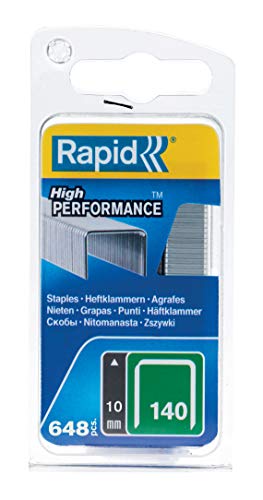 Agrafador RAPID 40109515 (Branco - 6.5 cm) Rapid - Grampos - plástico, agulhas metálicas, 650 folhas, 10 mm