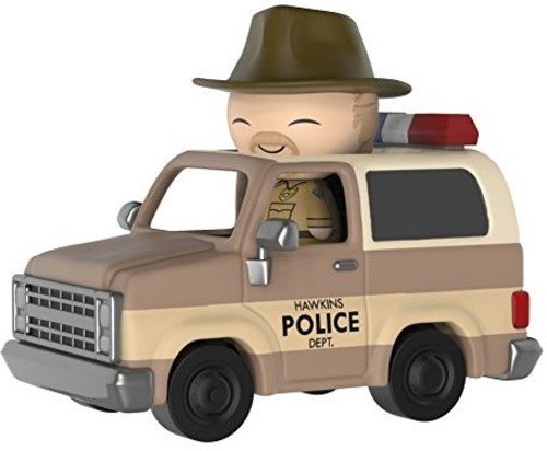 Figura FUNKO Pop! Dorbs Ridez: Stranger Things- Hopper & Sdtrk Funko - Bonecos de ação e brinquedo - hopper, sdtrk, stranger things, vinil, caixa transparente