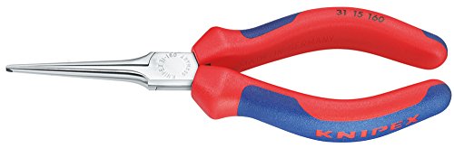 Knipex 31 15 160 alicate Alicates de pontas compridas KNIPEX - Alicates - aço cromado, 1,6 cm, pega removível, 124 g