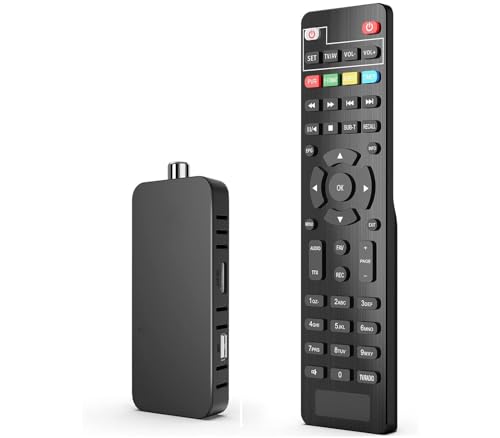 Receptor Tdt 2.0 Hd Mini Usb Pvr Ac3 Dvb-T2 H265 Hevc 10Bit Dcolor - Áudio - hd, usb, pvr, ac3, dvb-t2