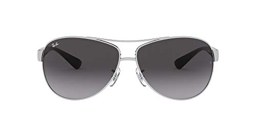 Óculos de sol unisexo RAYBAN RB3386 Prateado Ray-Ban - Óculos de sol - inox, preto, rectangular, classic