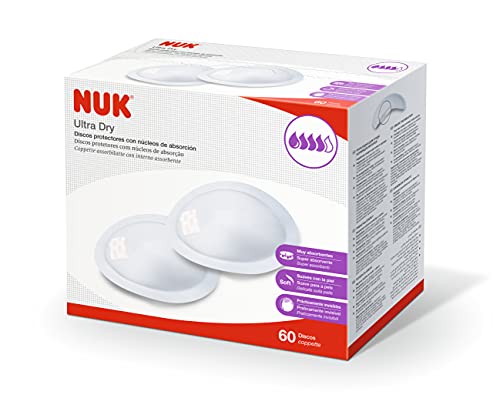 Almofadas para Peito NUK Ultra Dry (6 meses) NUK - Banho e corpo - almofada, peito, nuk, ultra dry