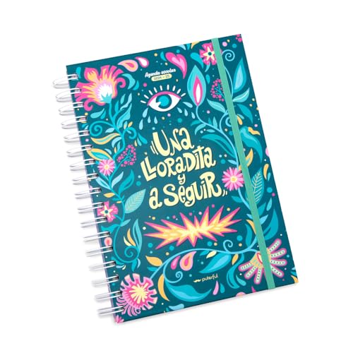 Agenda Escolar PUTERFUL 24/25 Meses (A5) Puterful - Papel de impressora e copiadora - A5, 12 meses, fecho de corrente, cartão