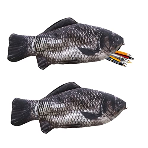 Estojo Lápis Creativo em Forma de Peixe WTUGJEP - Estojos para canetas e lápis - estojo, lápis, peixe