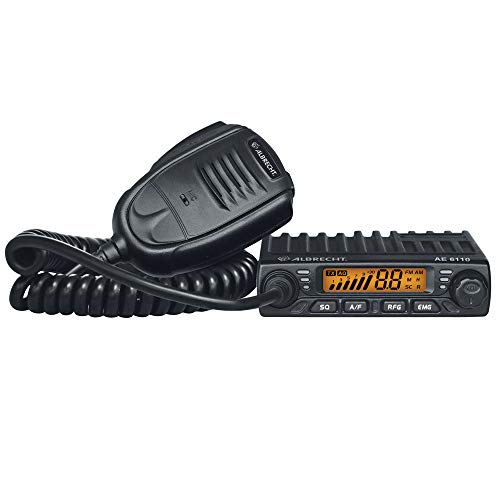 Mini Rádio Albrecht 12611 Preto (Rádio) ALBRECHT - Rádios bidirecionais - digital, am, uhf, preto, 1 coluna