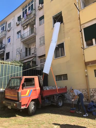 Conjunto de 6 Metros de Escavadeira Flexível STORTSLURF STORTSLURF - Lixeiras e cestos de lixo - 6 metros, flexível, alta qualidade, 50 cm