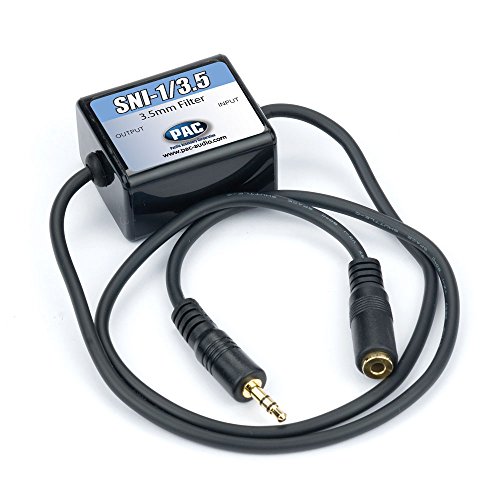 Filtro de Antena PAC-SNI-1/3.5 em Preto PAC - Eletrodomésticos - antena, jack 3.5mm x 2, preto