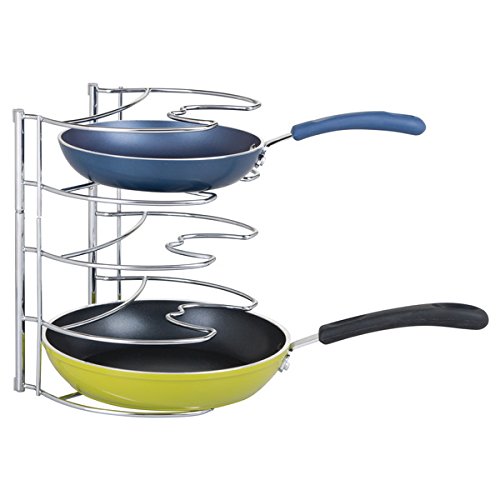 Suporte para Tachos MDESIGN 1-2126 (Prateado) mDesign - Cozinha & sala de jantar - suporte, tachos, prateado