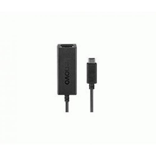Adaptador de Rede LENOVO USB-C to Ethernet Adapter Lenovo - Cabos - usb-c, ethernet lan, rj-45, preto