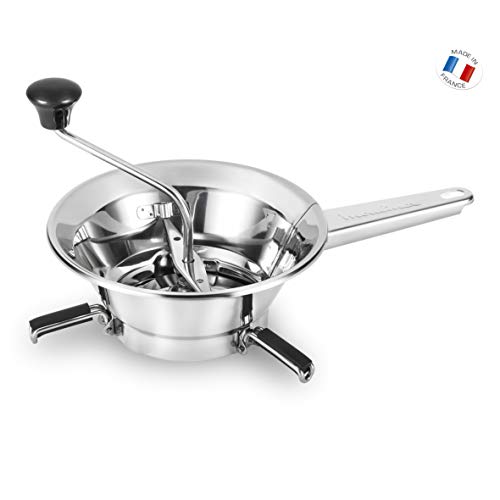 Moulinex A40102 Inox Triturador Manual de Alimentos Moulinex - Moedores de alimentos - inox, triturador manual, aço inoxidável