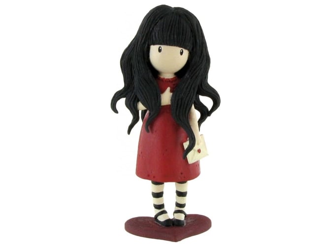 Boneco para Bolos GORJUSS From The Heart Gorjuss - Bonecos de ação e brinquedo - boneco, bolos, gorjuss, from the heart, mensagens amorosas, pvc