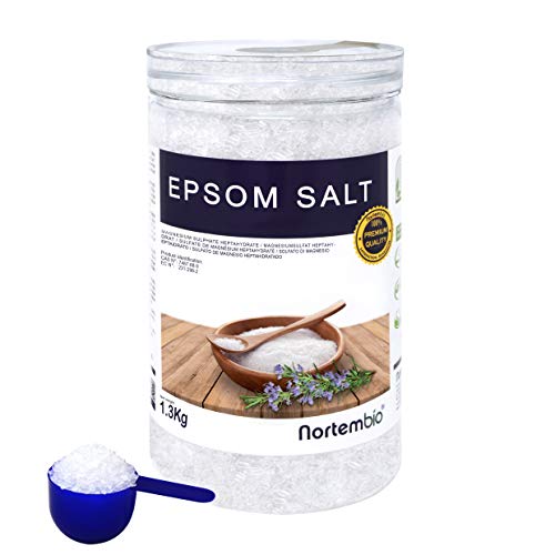 Sal de Epson 1,3Kg NORTENBIO (Beleza, saúde e bem-estar) Nortembio - Aditivos de banho - epson, 1.3kg