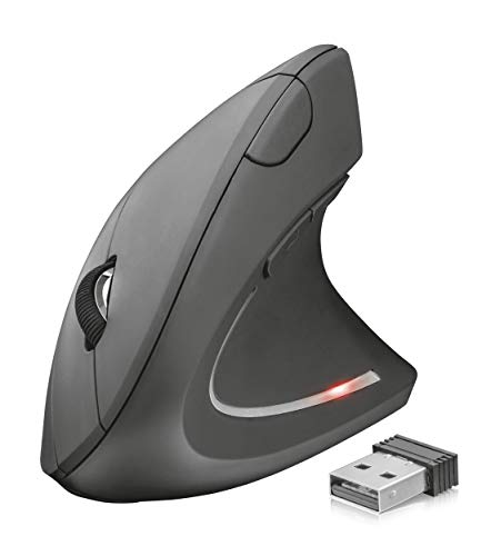 Rato Trust Verto (Wireless - Ótico - 1600 dpi - Preto) Trust - Ratos e trackballs - wireless, óptico, 1600 dpi, preto