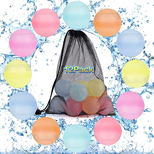 Bolas de água Globio Reutilizáveis 12 Peças Glovios - Brinquedos - bolas de agua, reutilizáveis, silicone, preencher, hermética