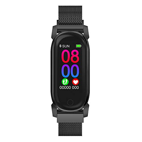 Pulseira Desportiva FLISDTRY BT4.0 (Bluetooth - Preto) Flisdtry - Óculos inteligentes - pulseira desportiva, bluetooth 4.0, coração, frequência cardíaca, atividade física