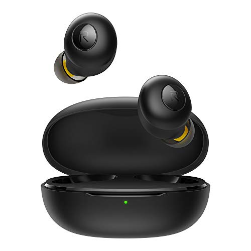 Auriculares Bluetooth REALME Q Buds (In Ear - Microfone - Preto) Realme - Fones de ouvido - bluetooth, in ear, microfone, preto