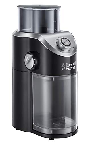 Moinho de Café RUSSELL HOBBS 23120-56 (12 - 15 chávenas) Russell Hobbs - Moedores de café - moinho café, russell hobbs, 100 g, anti-deslize, 12 chávenas, consumo energia