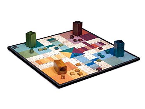Jogo de Tabuleiro CAYRO Parchis Design (Idade Mínima: 8) Cayro - Jogos de tabuleiro - madeira, design moderno, acessórios, luxo