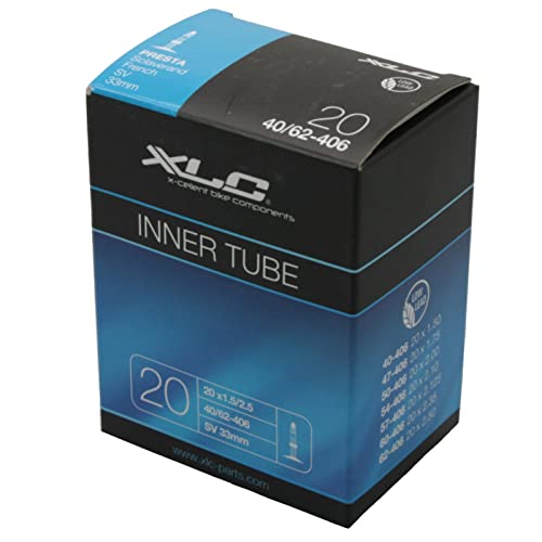 Tubo XLC 20X1.5 Câmara De Bicicleta (Preto) XLC - Câmaras de ar de bicicleta - tubo, bicicleta, preto, válvula presta