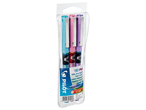 Caneta Tinta Gel PILOT Hitec Point V5 3 Unidades Pilot - Canetas - 3 unidades, tinta pigmentada, ergonómica, resistente