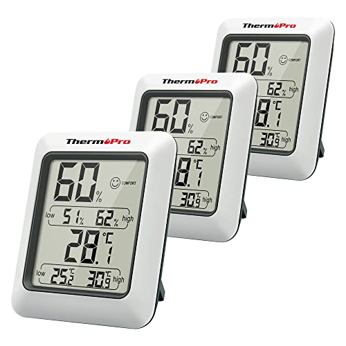 Termómetro e higrómetro digital ThermoPro TP50 ThermoPro - Previsores do tempo e estações - digital, termómetro, higrómetro