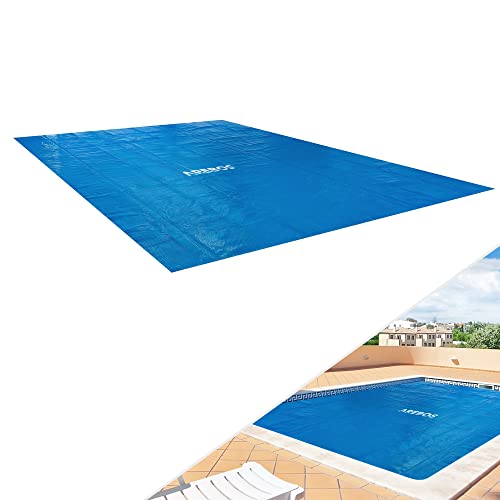 Capa Solar AREBOS Folio/Cubierta Solar Piscina (Azul - Poliéster - 4.5x2.2m) Canbolat Vertriebs GmbH - Coberturas de piscina e panos de chão - poliéster, piscina, azul, 4.5x2.2m
