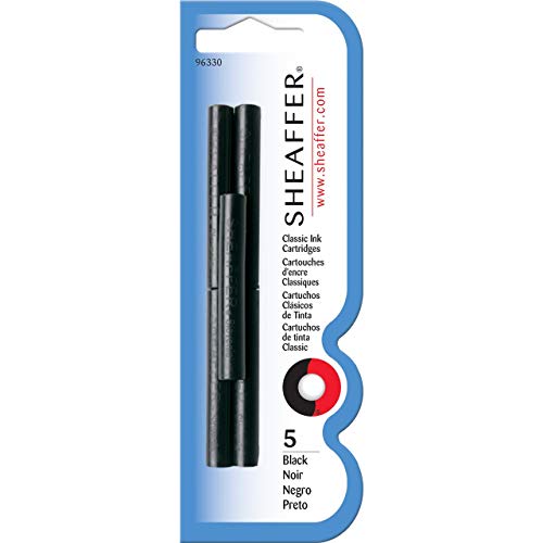 Caneta de Tinta Permanente SHEAFFER 8000306 A. T. Cross - Tinta e recargas de caneta - preto, resistente à água, permanente