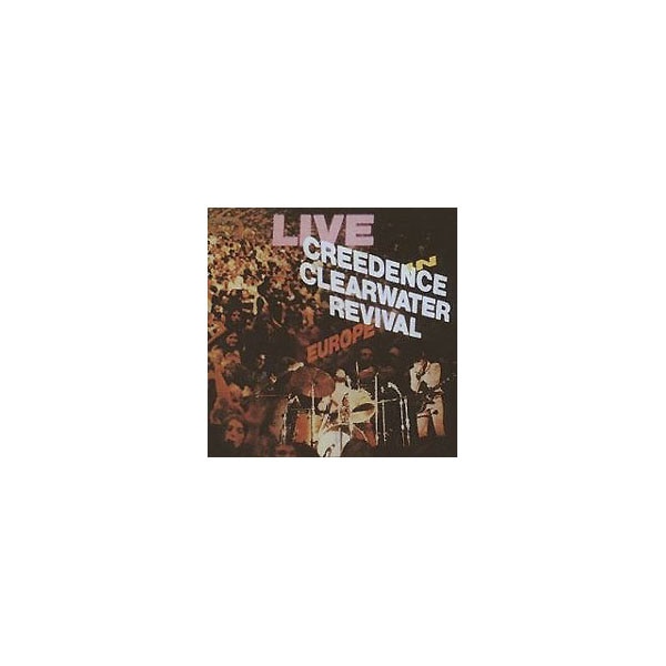 CD Creedence Clearwater Revival - Live In Europe (Remastered) Fantasy Concord - Música e gravações de som - cd, remasterizado, europa, ao vivo